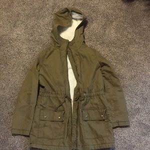 Green parka